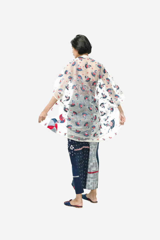 "1000 Penari" - Organza Outer