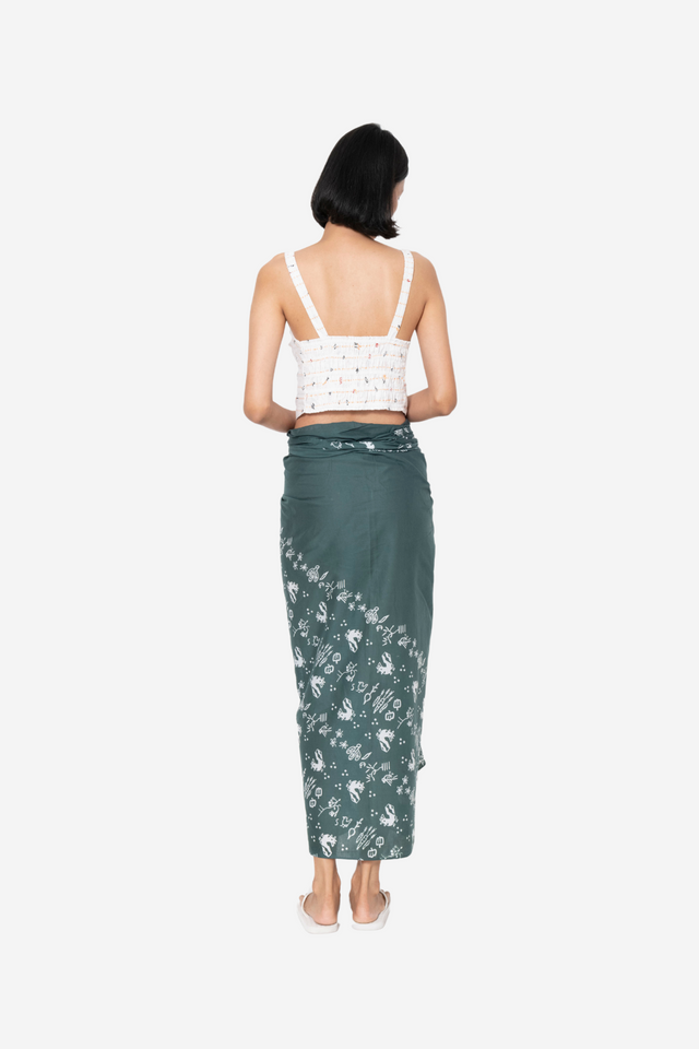 "Sejauh Mata Memandang X Dian Sastrowardoyo" "Tumbuh" - Wrap Skirt
