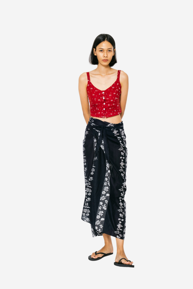 "Tumbuh" Jeda - Wrap Skirt