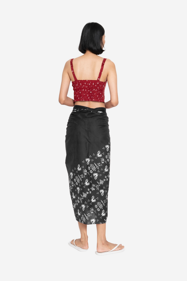 "Sejauh Mata Memandang X Dian Sastrowardoyo" "Tumbuh" - Wrap Skirt