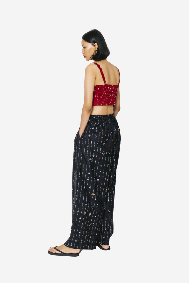 "Sejauh Mata Memandang X Dian Sastrowardoyo" "Tumbuh" - Woman's Tilem Pajama Pants