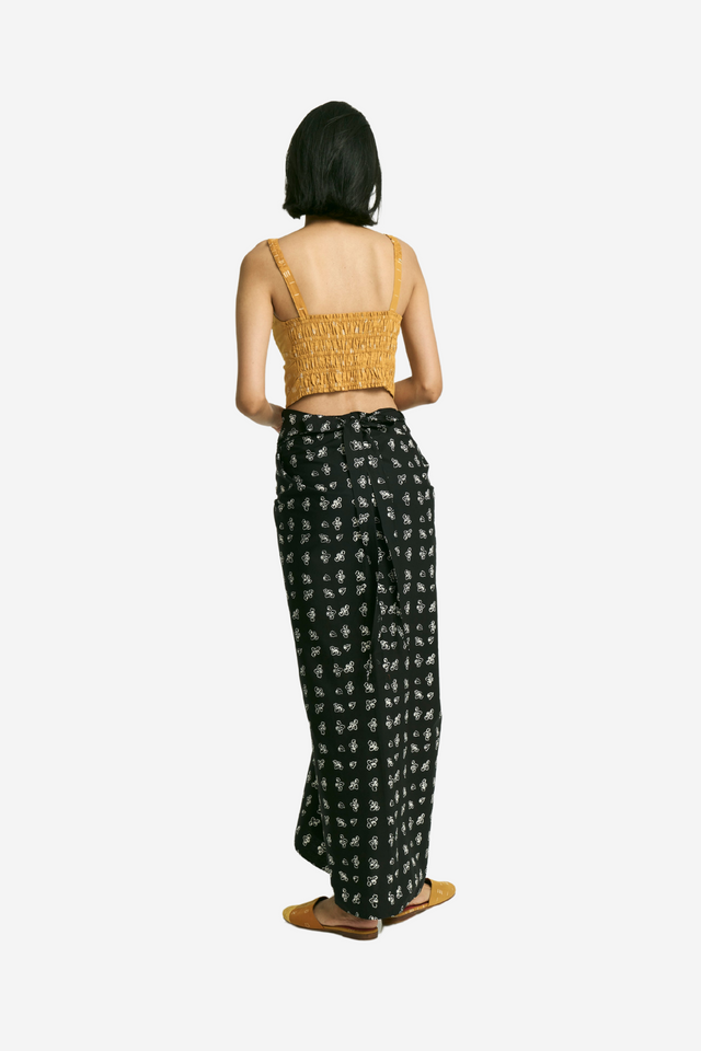 "Bunga Pencar" - Wrap Skirt