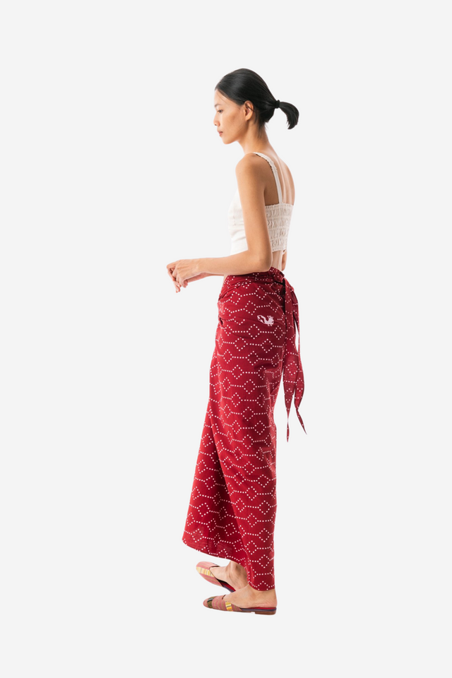 "Nitik Ayam" - Wrap Skirt