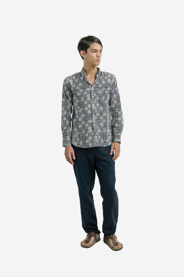 "Perahu Sawah" - Long Sleeve Shirt