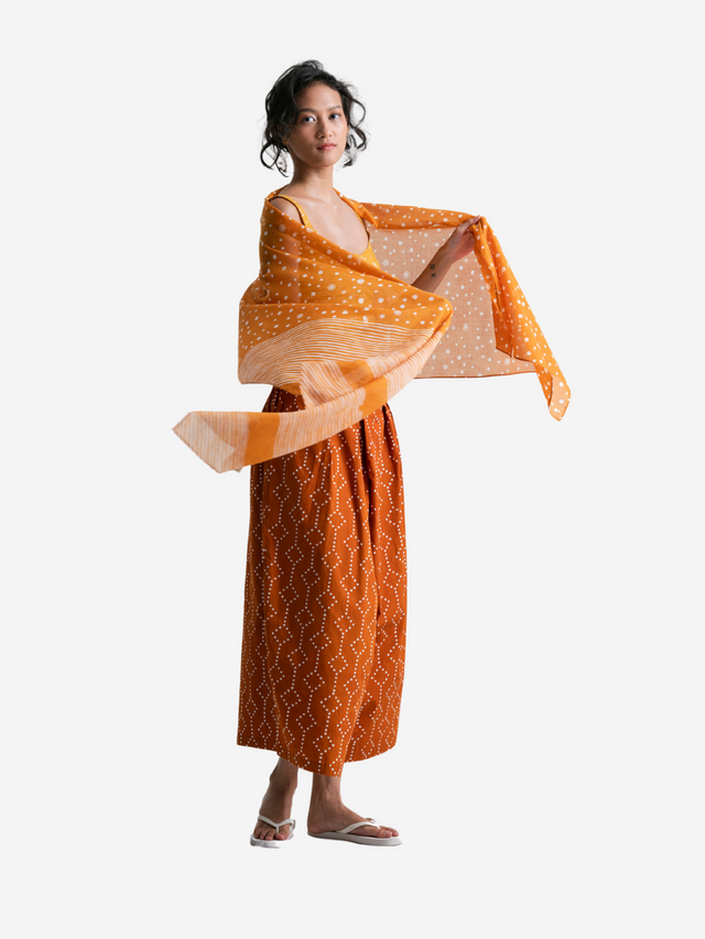 "Lapis Onde" - Shawl