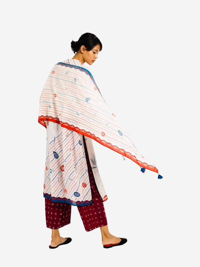 "Bunga Laut" - Shawl