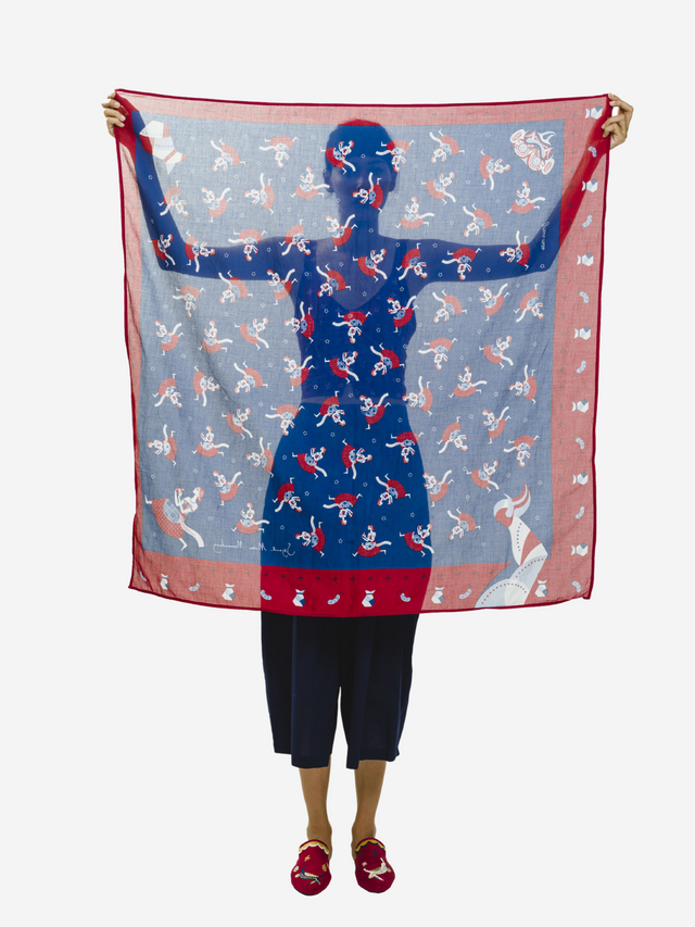 "1000 Timun Mas" - Scarf