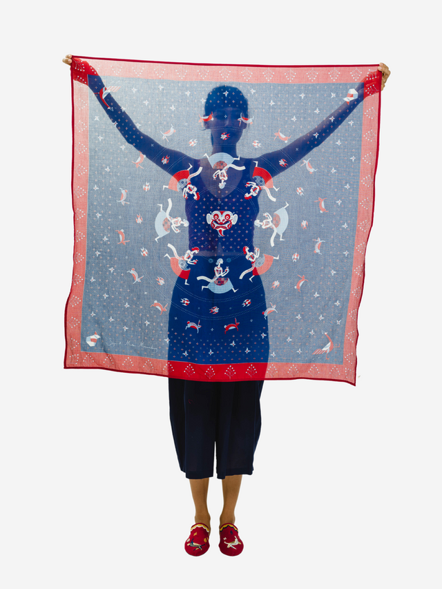 "Timun Mas" Lingkaran - Scarf