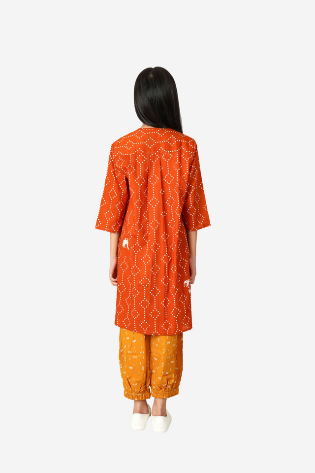 "Nitik Ayam" - Kids Baju Panjang