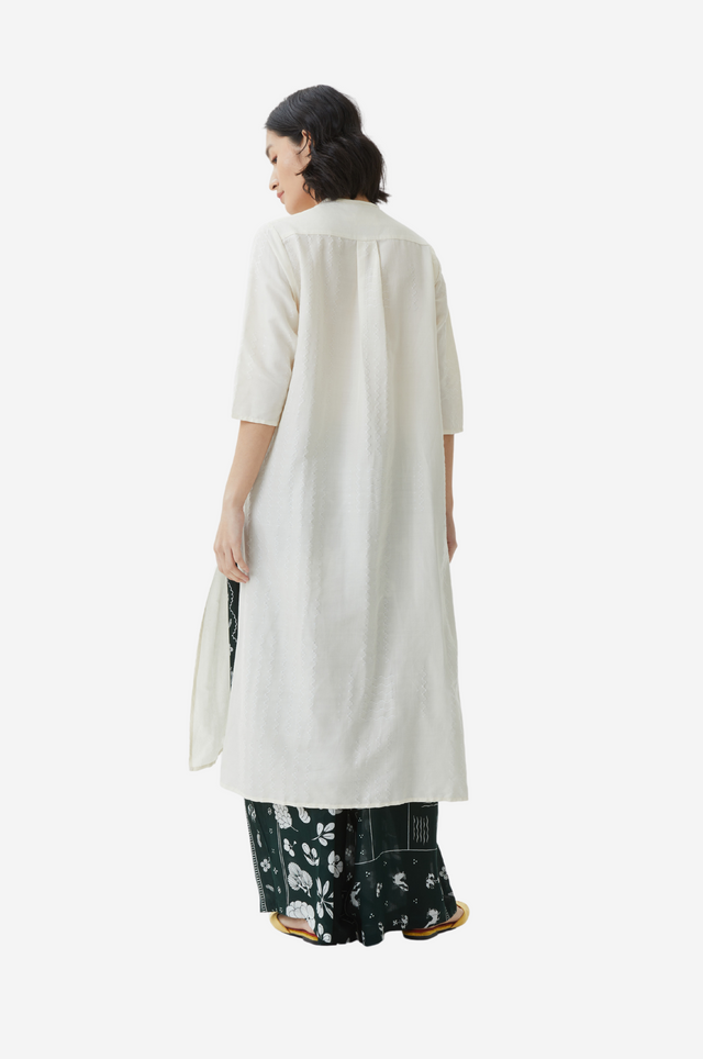 "Tenun Ombak Laut" - Baju Panjang