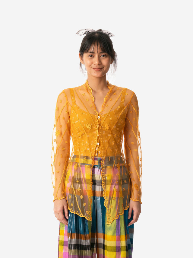 "Timun Mas Lembayung" - Kebaya Tulle