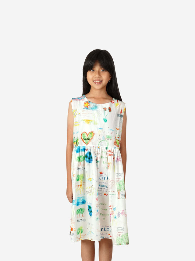 "Pesan Bumi" - Kids Dress