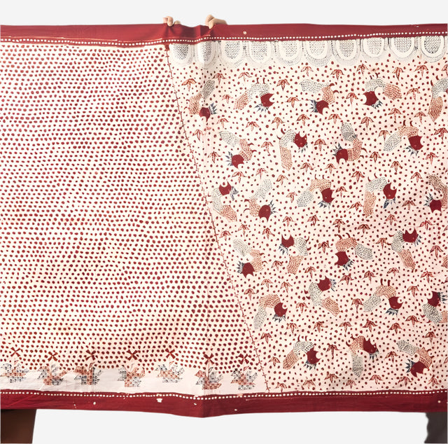 "Pagi Sore" Ayam - Kain Batik Tulis Madura