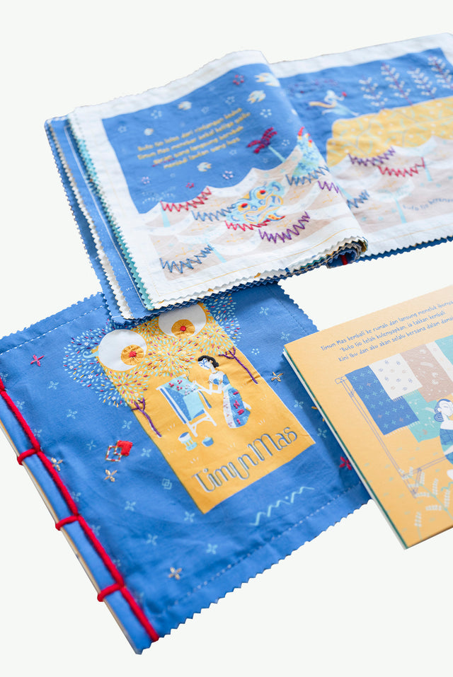 "Timun Mas" - Embroidered Book