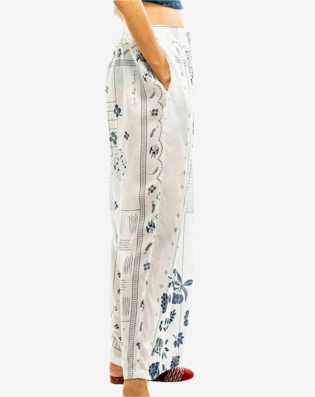 "Tambal" - Two Buttons Maxi Pants