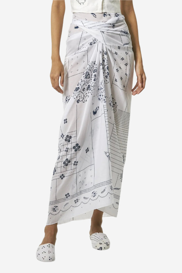 "Tambal" - Wrap Skirt