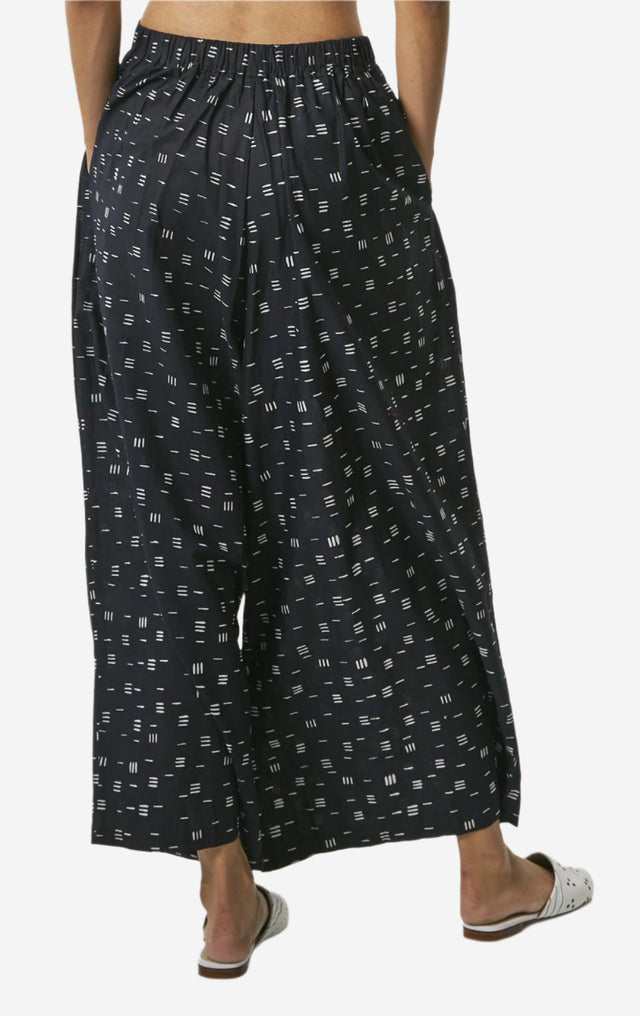 "Bambu" - Two Buttons Maxi Pants