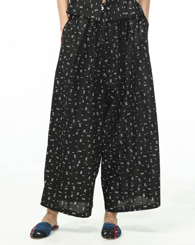 "Bambu" - Two Buttons Maxi Pants
