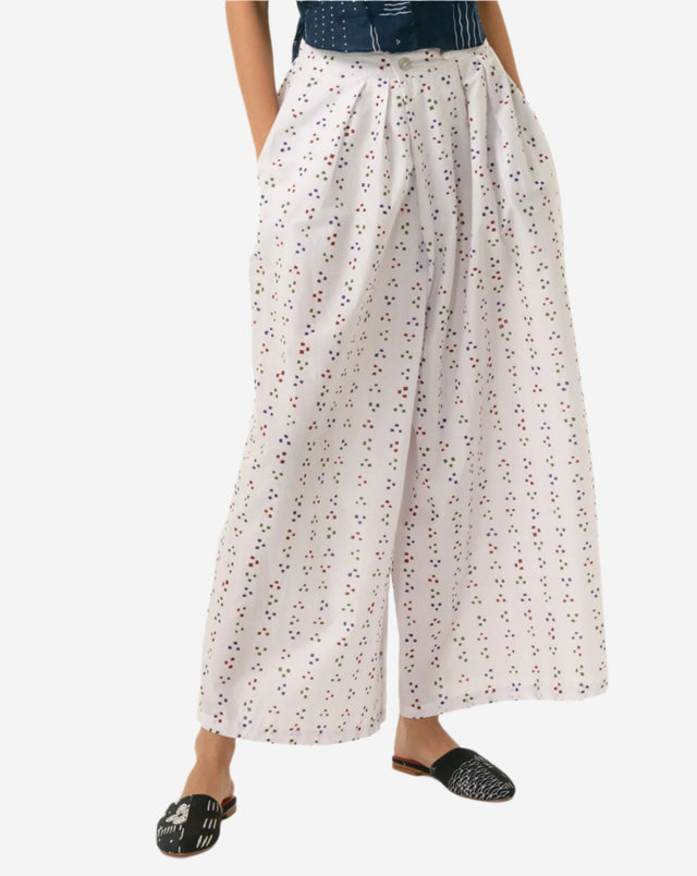 "Bija" - Two Buttons Maxi Pants