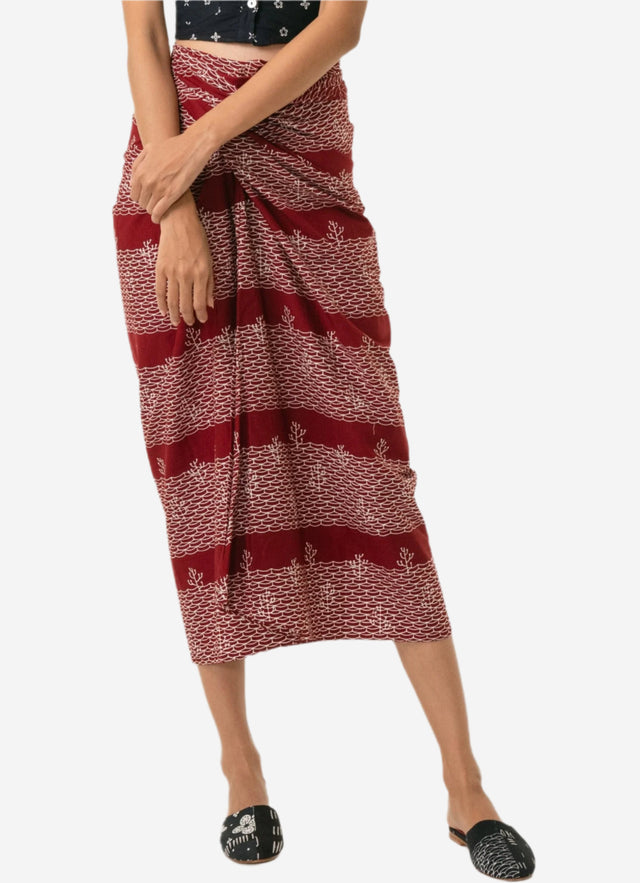 "Garam Laut" - Wrap Skirt
