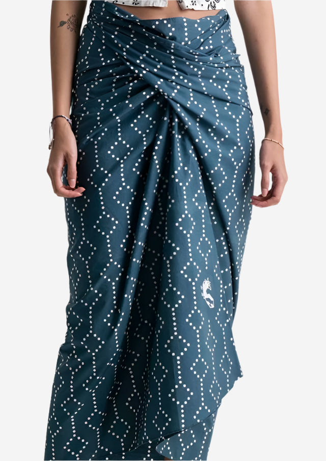 "Nitik Ayam" - Wrap Skirt
