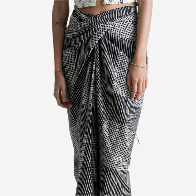 "Lapis" - Wrap Skirt