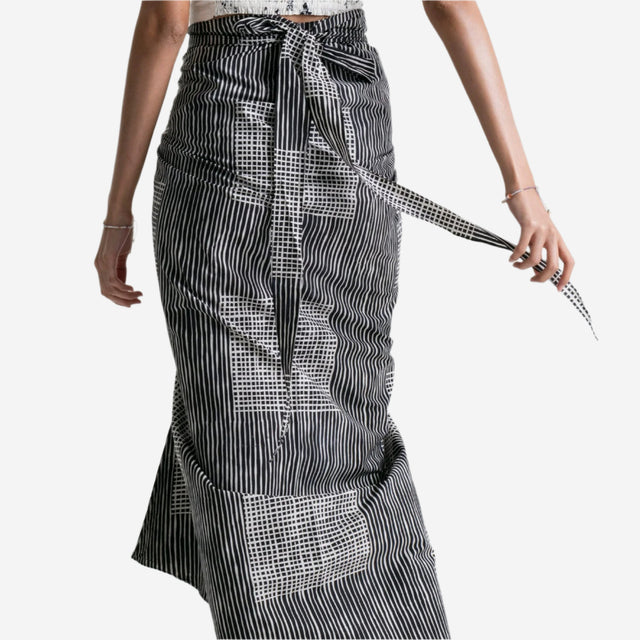 "Lapis" - Wrap Skirt
