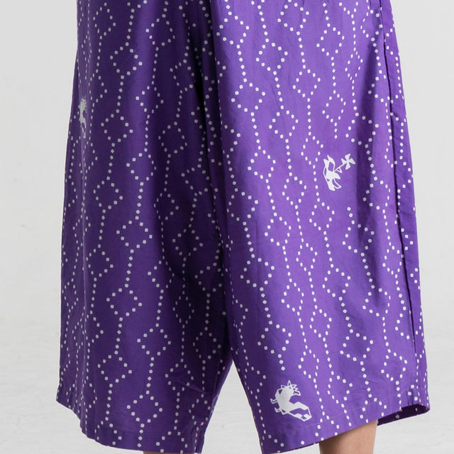 "Nitik Ayam" - Two Buttons Midi Pants