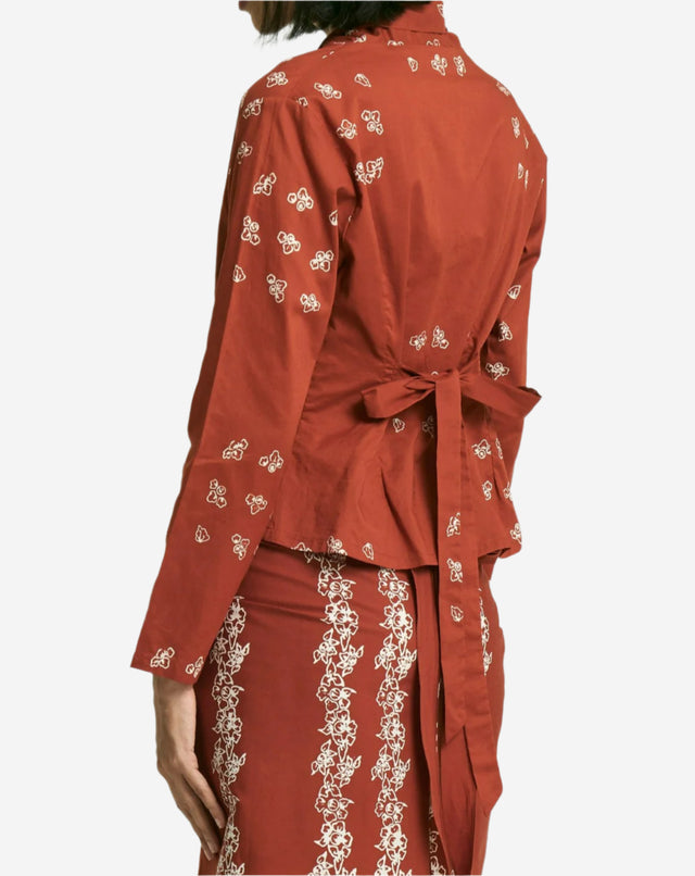 "Bunga Pencar" - Kebaya Pendek