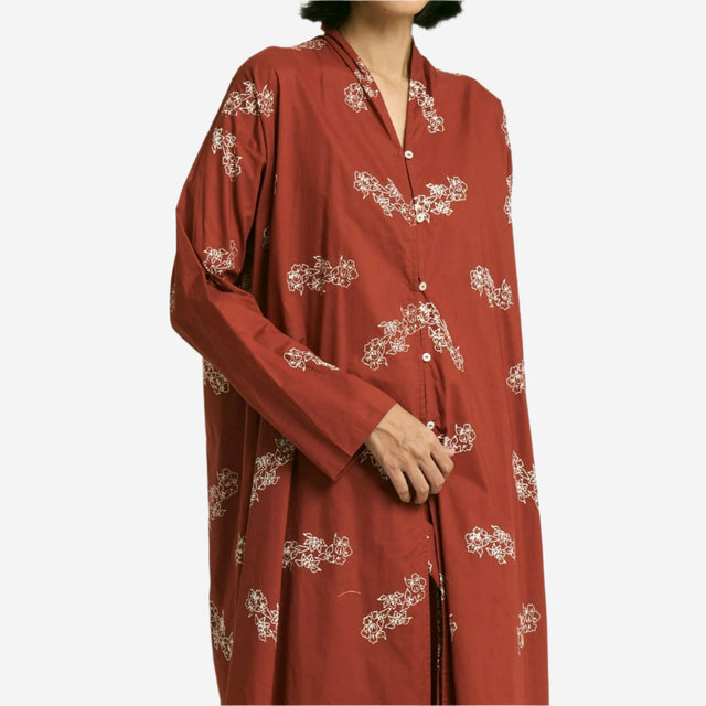 "Untaian Bunga" - Kebaya Panjang