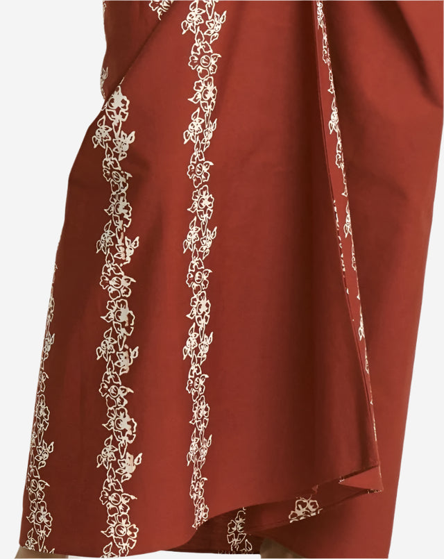 "Untaian Bunga" - Wrap Skirt
