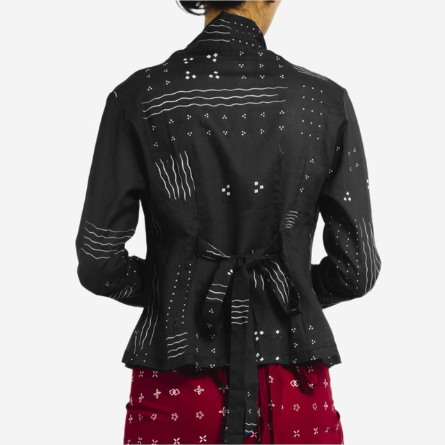 "Ombak Laut" - Kebaya Pendek