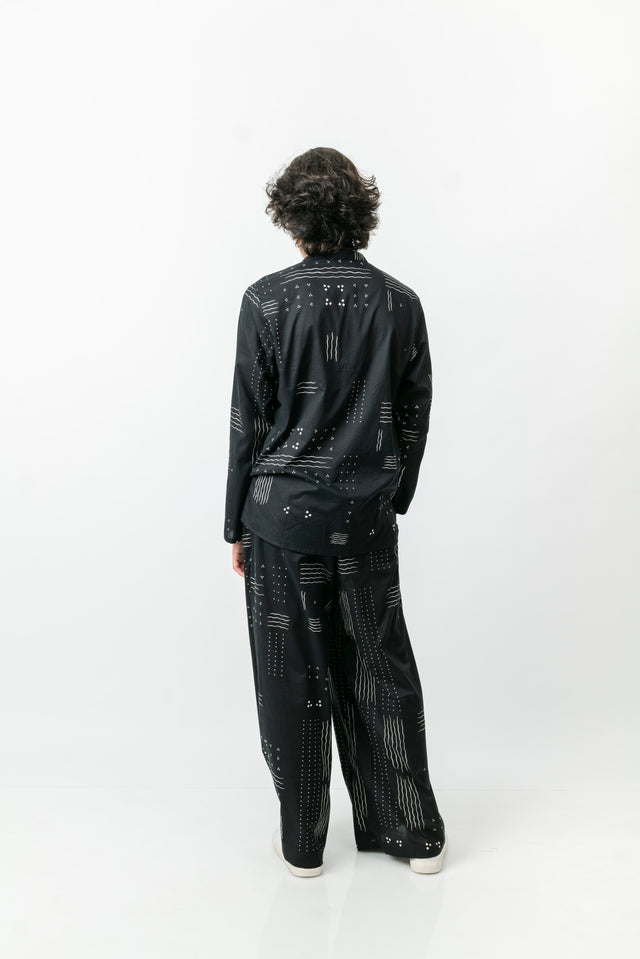 "Ombak Laut" - Man's Tilem Pajama Set