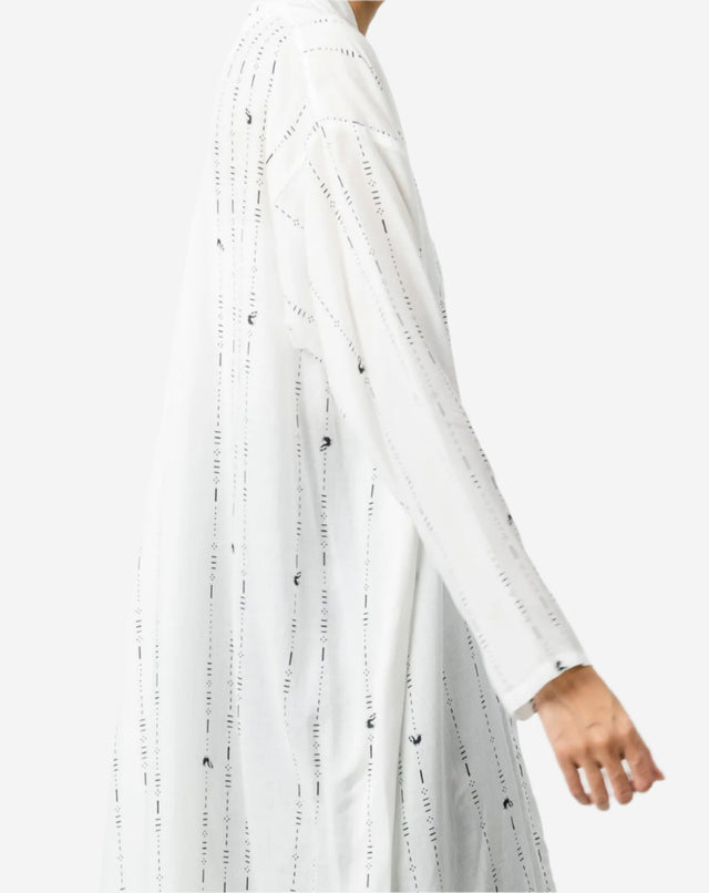 "Ayam-Garis" - Kebaya Panjang