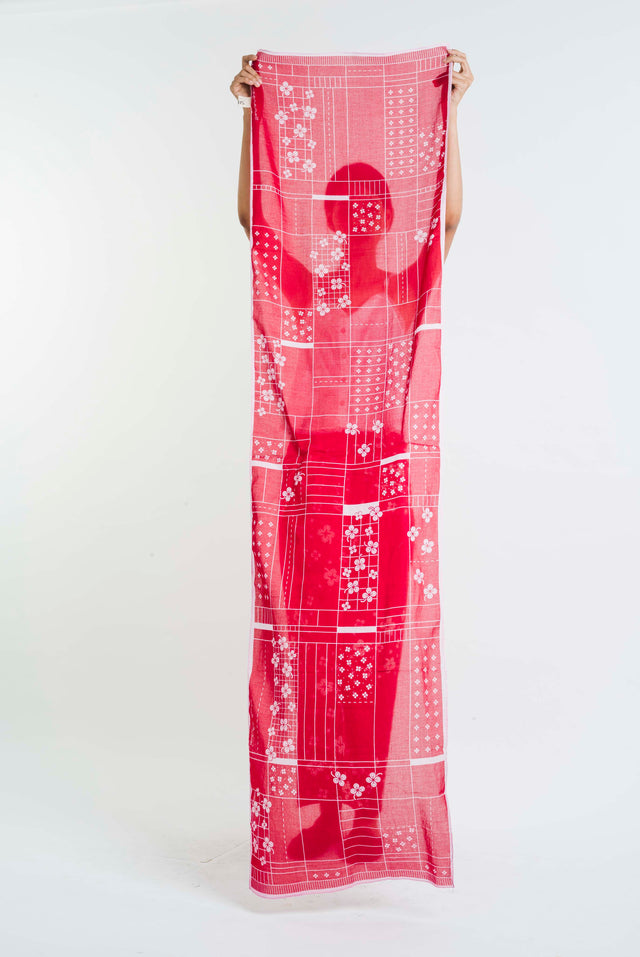 "Semanggi Traffic" - Shawl