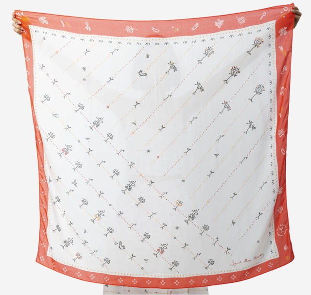 "Sejauh Mata Memandang X Dian Sastrowardoyo" "Tumbuh" - Scarf