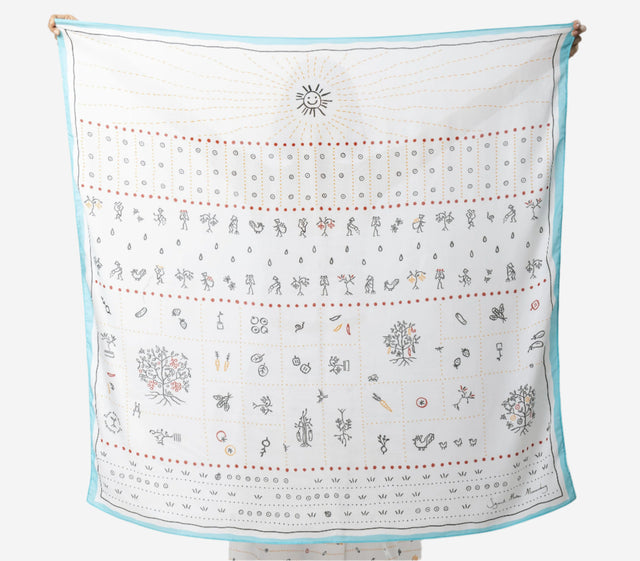 "Sejauh Mata Memandang X Dian Sastrowardoyo" "Tumbuh" Matahari - Scarf