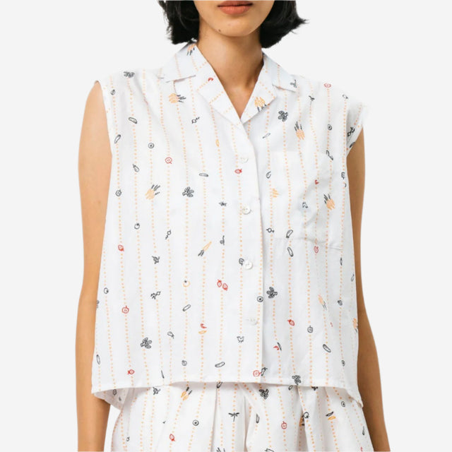 "Sejauh Mata Memandang X Dian Sastrowardoyo " "Tumbuh" - Padma Sleveless Shirt