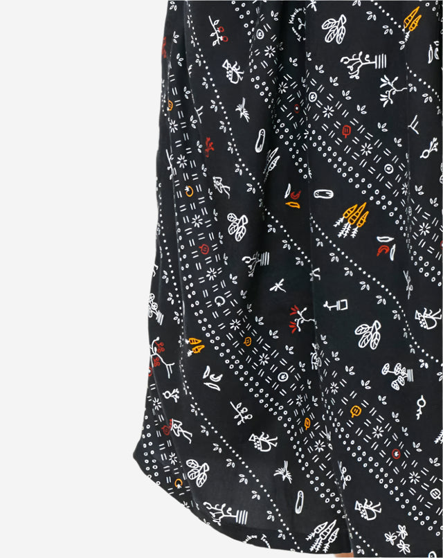 "Sejauh Mata Memandang X Dian Sastrowardoyo" "Tumbuh" - Two Buttons Midi Pants