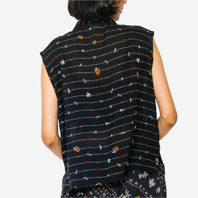 "Sejauh Mata Memandang X Dian Sastrowardoyo" "Tumbuh" - Padma Sleveless Shirt