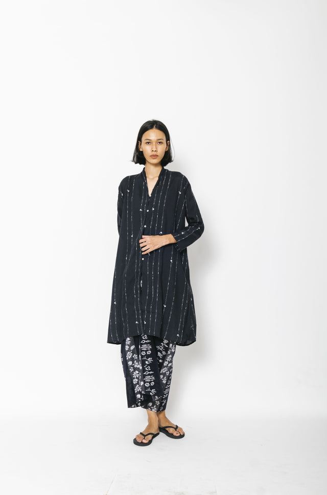 "Ayam-Garis" - Kebaya Panjang