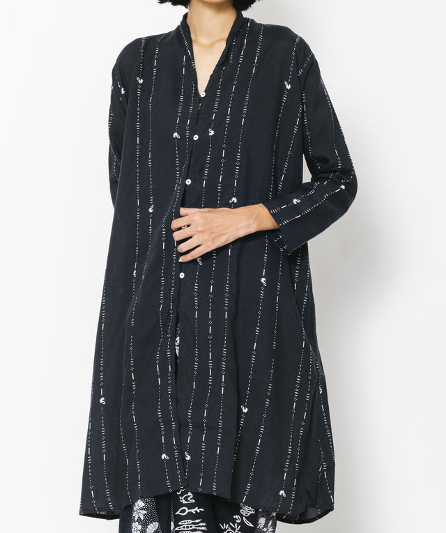 "Ayam-Garis" - Kebaya Panjang