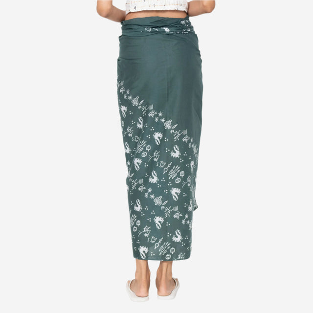 "Sejauh Mata Memandang X Dian Sastrowardoyo" "Tumbuh" - Wrap Skirt