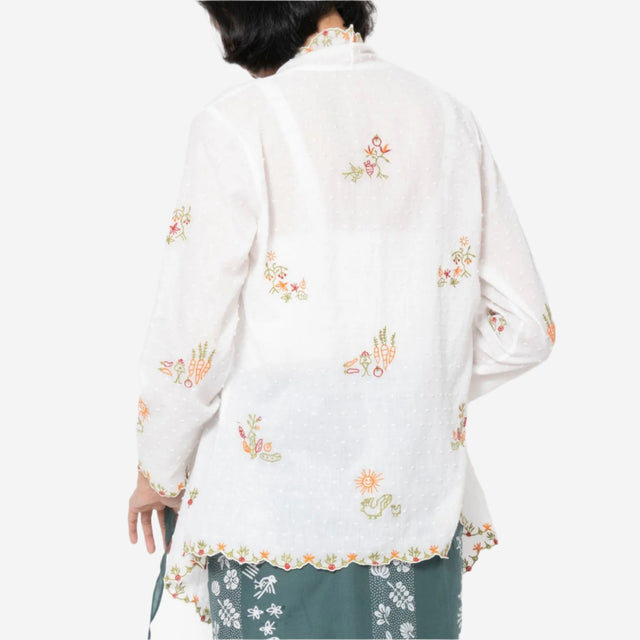 "Sejauh Mata Memandang X Dian Sastrowardoyo" "Tumbuh" - Embroidered Kebaya Encim