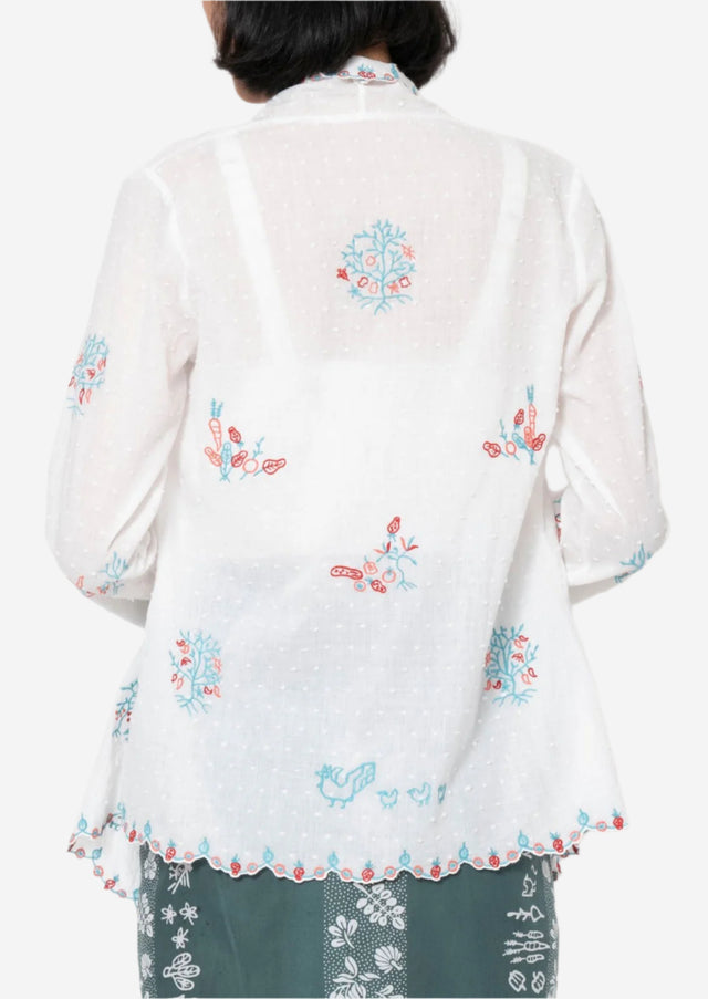 "Sejauh Mata Memandang X Dian Sastrowardoyo" "Tumbuh" - Embroidered Kebaya Encim