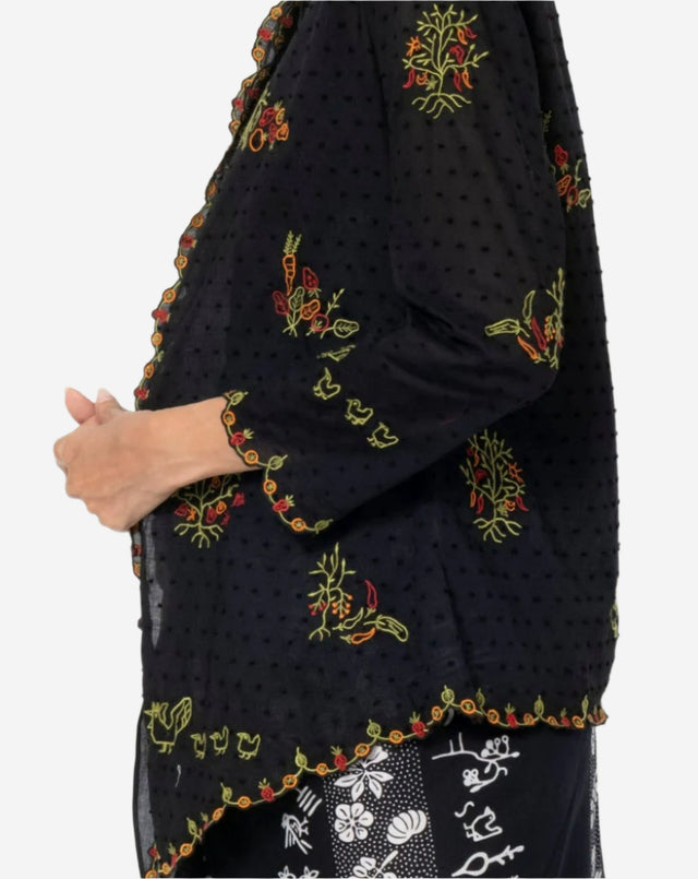 "Sejauh Mata Memandang X Dian Sastrowardoyo" "Tumbuh" - Embroidered Kebaya Encim