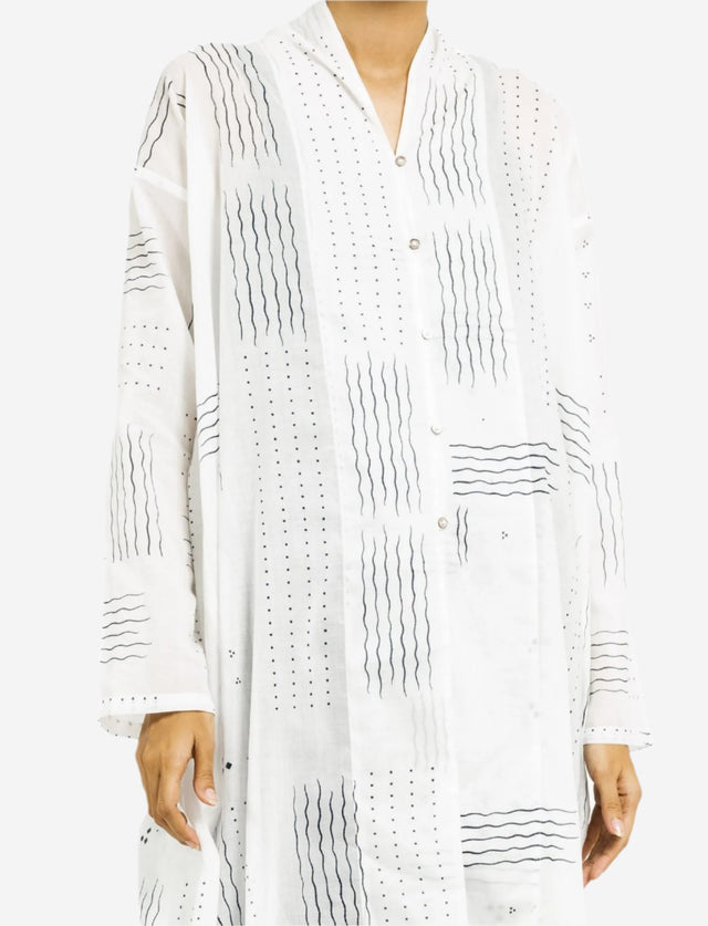 "Ombak Laut" - Kebaya Panjang