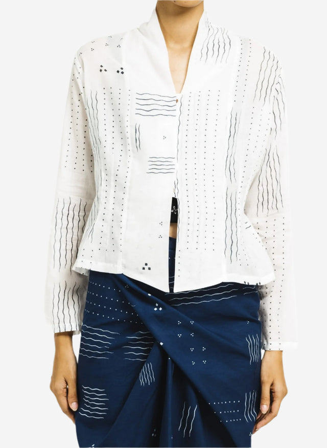 "Ombak Laut" - Kebaya Pendek