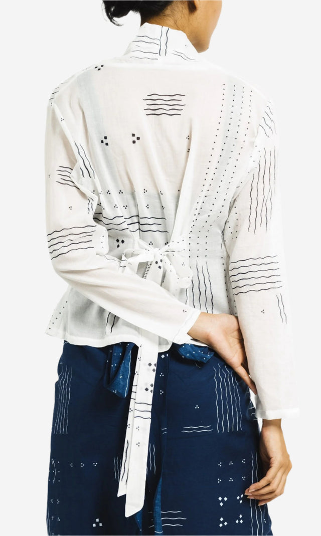 "Ombak Laut" - Kebaya Pendek