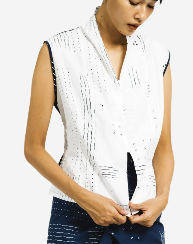 "Ombak Laut" - Kebaya Santai